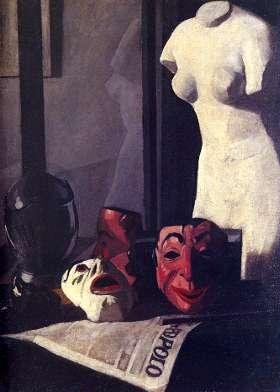 Casorati Maschere 1921