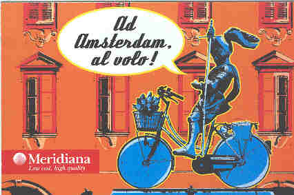 amsterdam in volo
