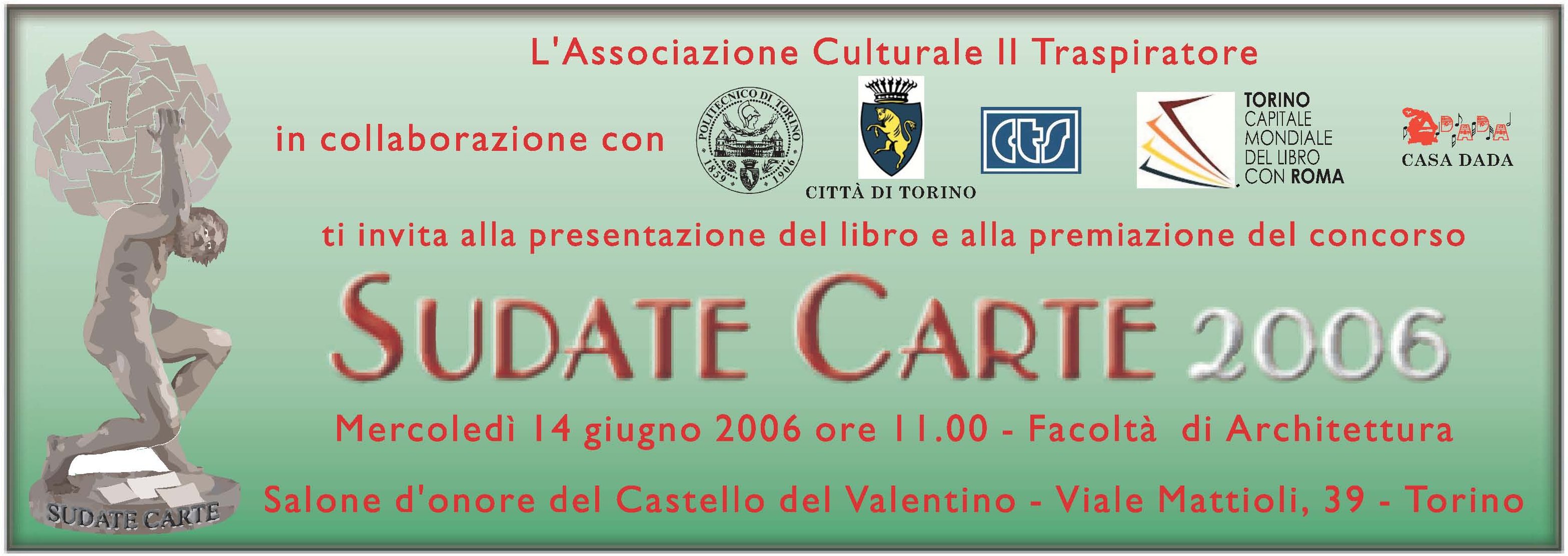 Invito Sudate Carte 2006