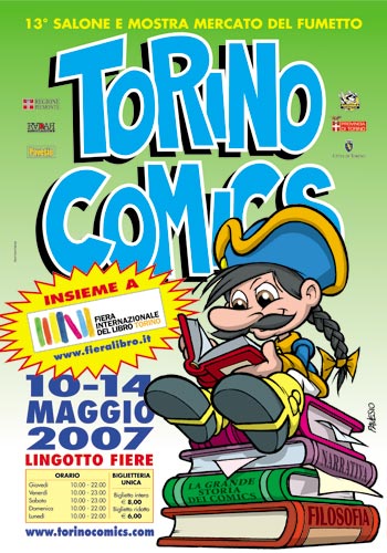 manifesto torino comics 2007
