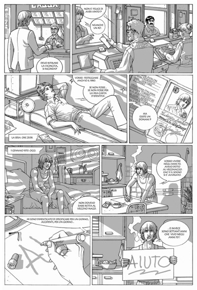 Fumetto Anni 70. Tavola 2
