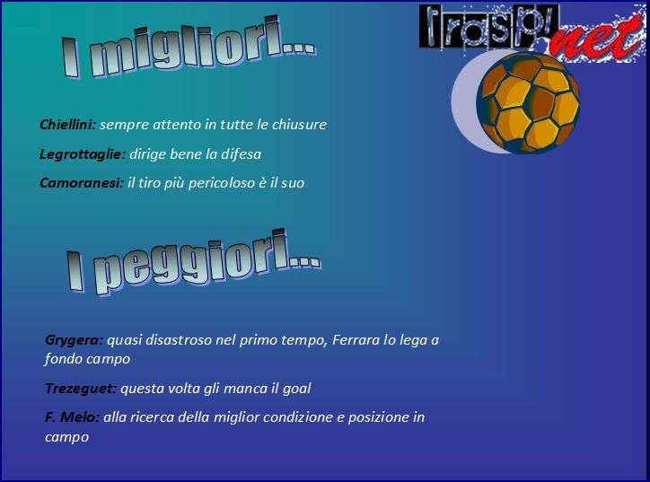 Pagelle Juve