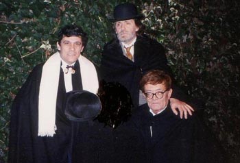 Bruno Labrate Roberto Lupo e Emilio Gay durante l acerimonia del 18 nov 1994