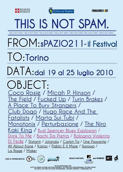 spazio 211 il festival