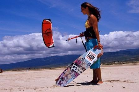 Alice Brunacci kitesurf 