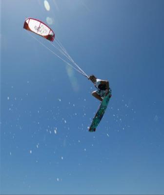 Alice Brunacci kitesurf 