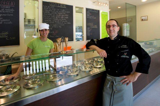 Alberto MArchetti artigiano del gelato a Torino