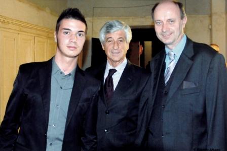 alessio e pier paolo gherlone e gianni rivera